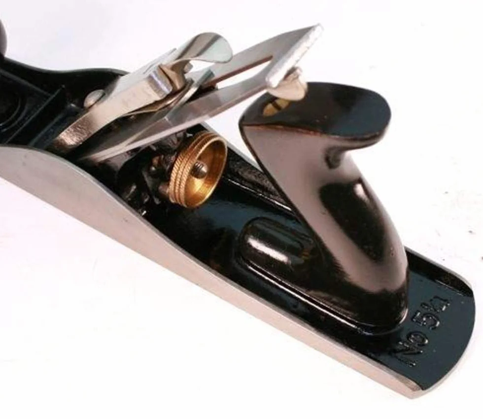 STANLEY Cepillo Manual Bailey de Banco Nº 4, 50x250mm, Cepillo Metálico Ajustable, Base de Fundición Rectificada, Empuñadura Imitación Madera, Cuchilla Cromada, 1-12-004