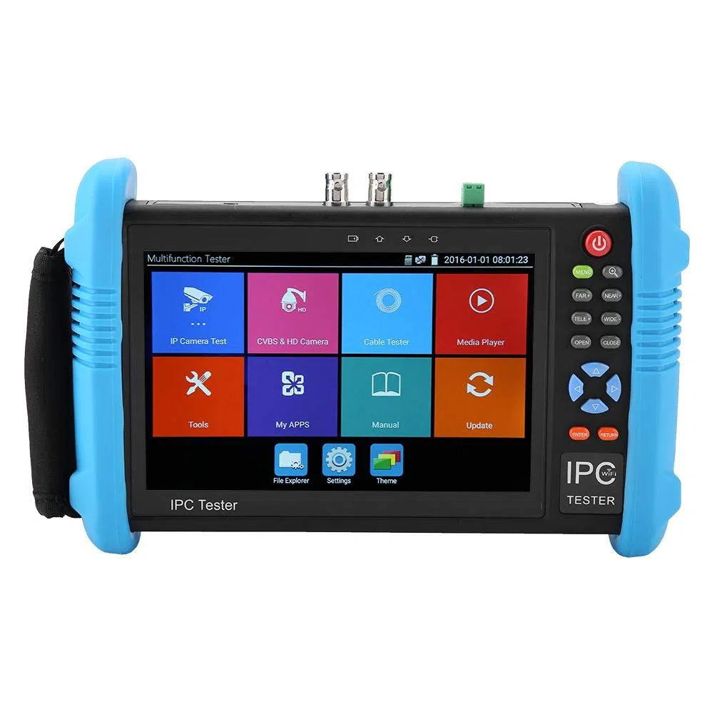 IPC-9800 Plus Serie 7 IP CCTV Tester4K H.265 TVI CVI AHD analógico AC 100-240V (IPC-9800-Plus)