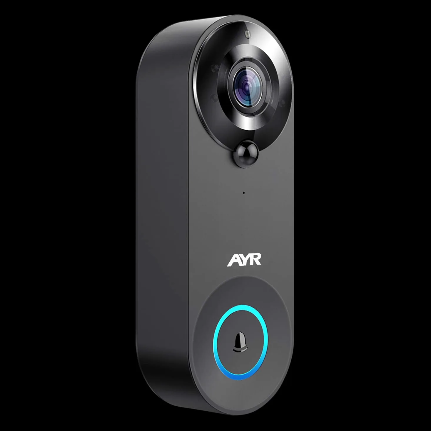 Mirilla Digital WiFi Outdoor AYR 761. Protege TU Puerta. Sensor de Movimiento, Infrarrojos y visión Nocturna. Pruébame con Alexa y Google Home.