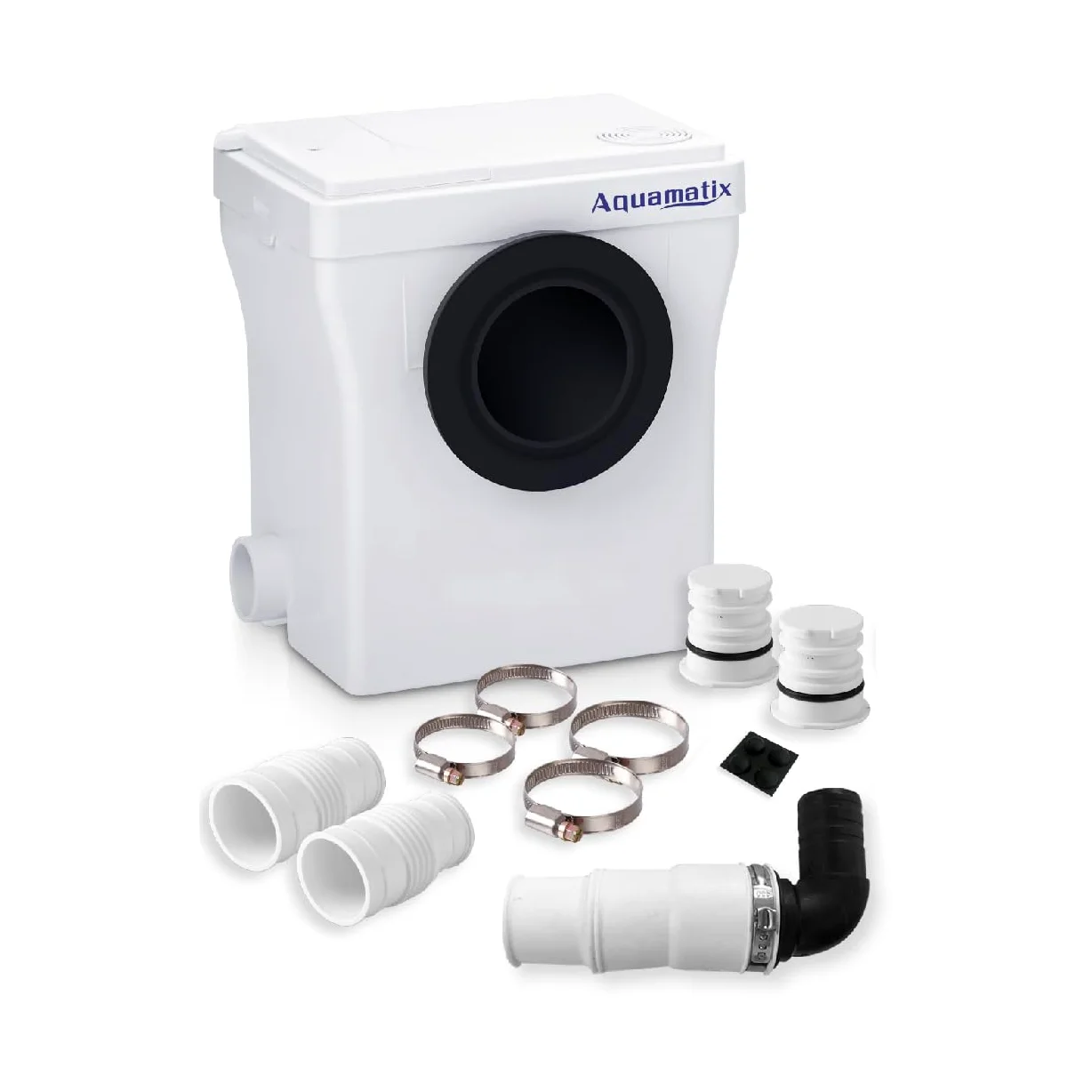 Aquamatix Cubo Triturador Sanitario 400W Bomba Aguas Residuales 8m Elevación 110L/min