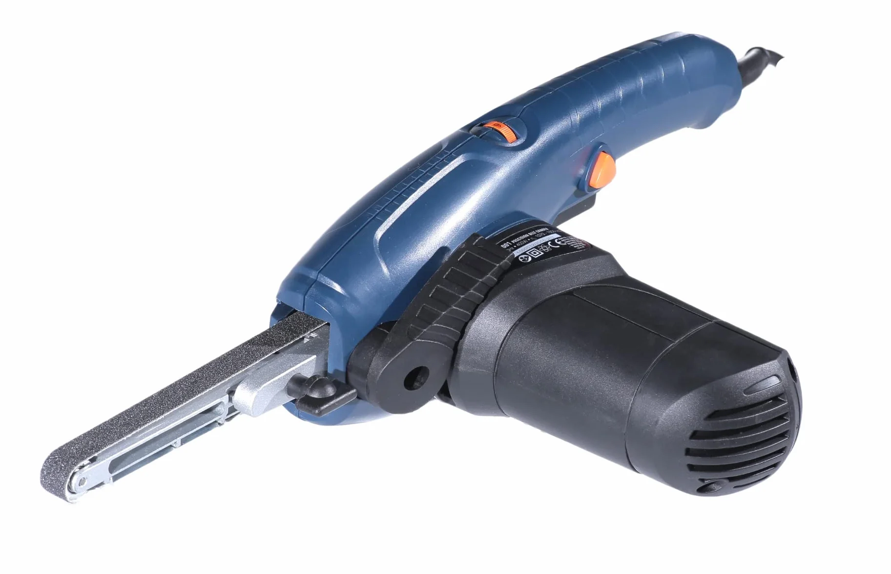 FERM EFM1001 Lijadora de Banda de Precisión (400 W, 230 V, Set de 17 Piezas)
