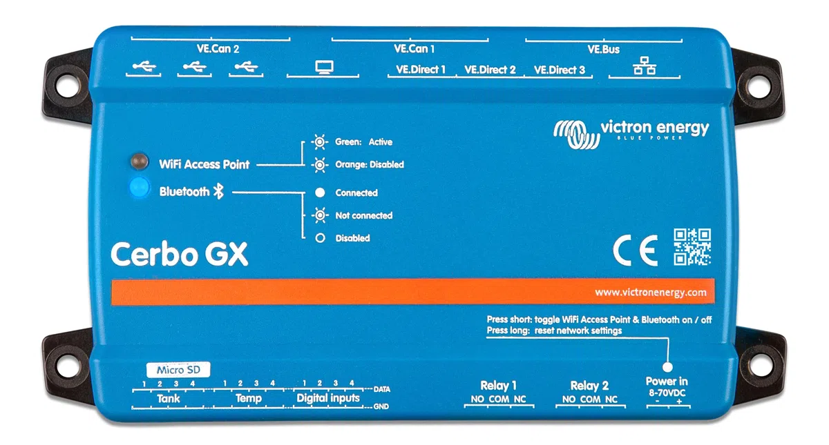 Victron Energy Cerbo GX MK2 Sistema monitorización VE.Can USB