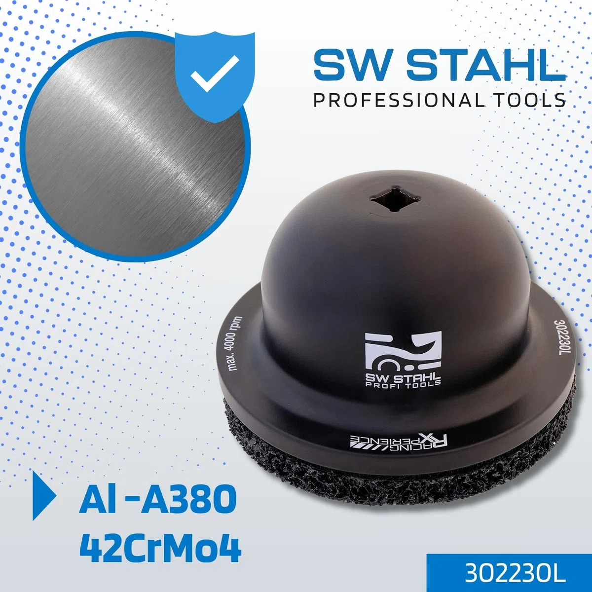 SW STAHL Aluminium Radnabenschleifer Racing Experience 302230L