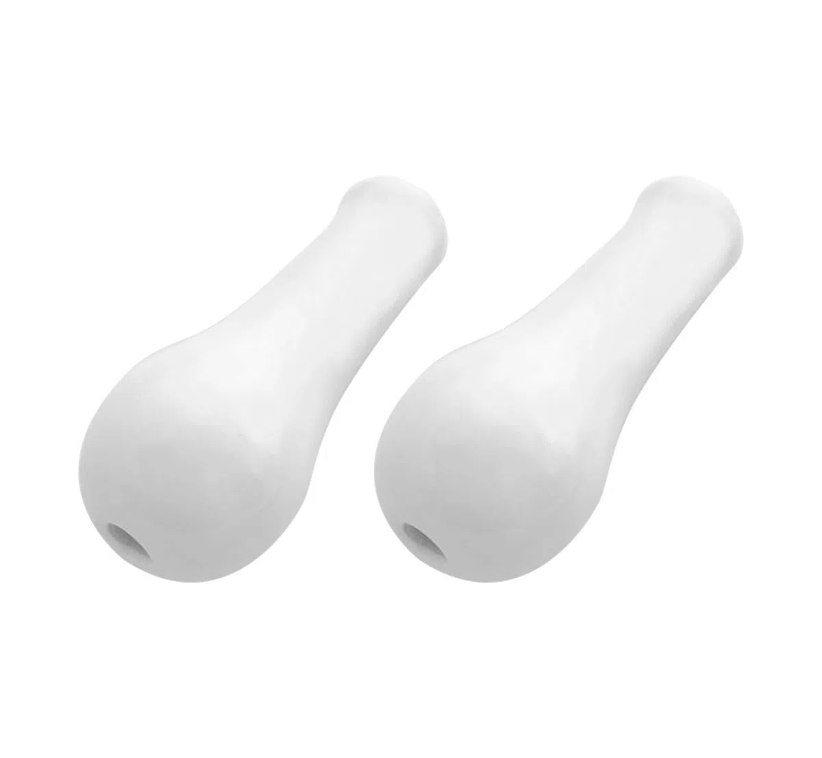 ARCO · Set de 2 Recambios de Porcelana para Manillas de Puerta - Renueva tus Manillas Fácilmente