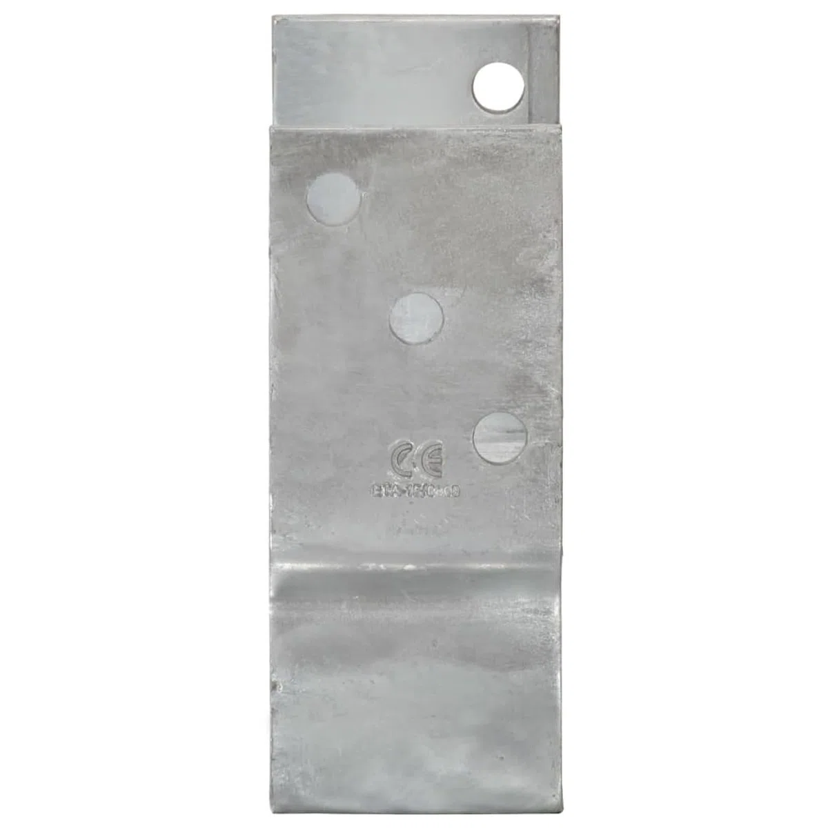 ShGaxin Anclajes de Valla 6 uds Acero galvanizado Plateado 14x6x15 cm