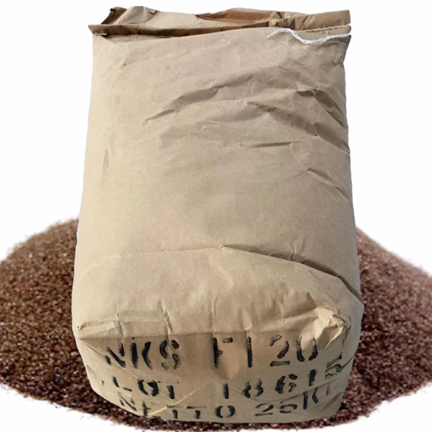 Corindón Marrón Abrasivo 5Kg 80 Mesh - Arena para Arenadora, Dureza 9 Mohs, Reutilizable 7-9 Veces, para Metales, Madera, Joyería - LordsWorld