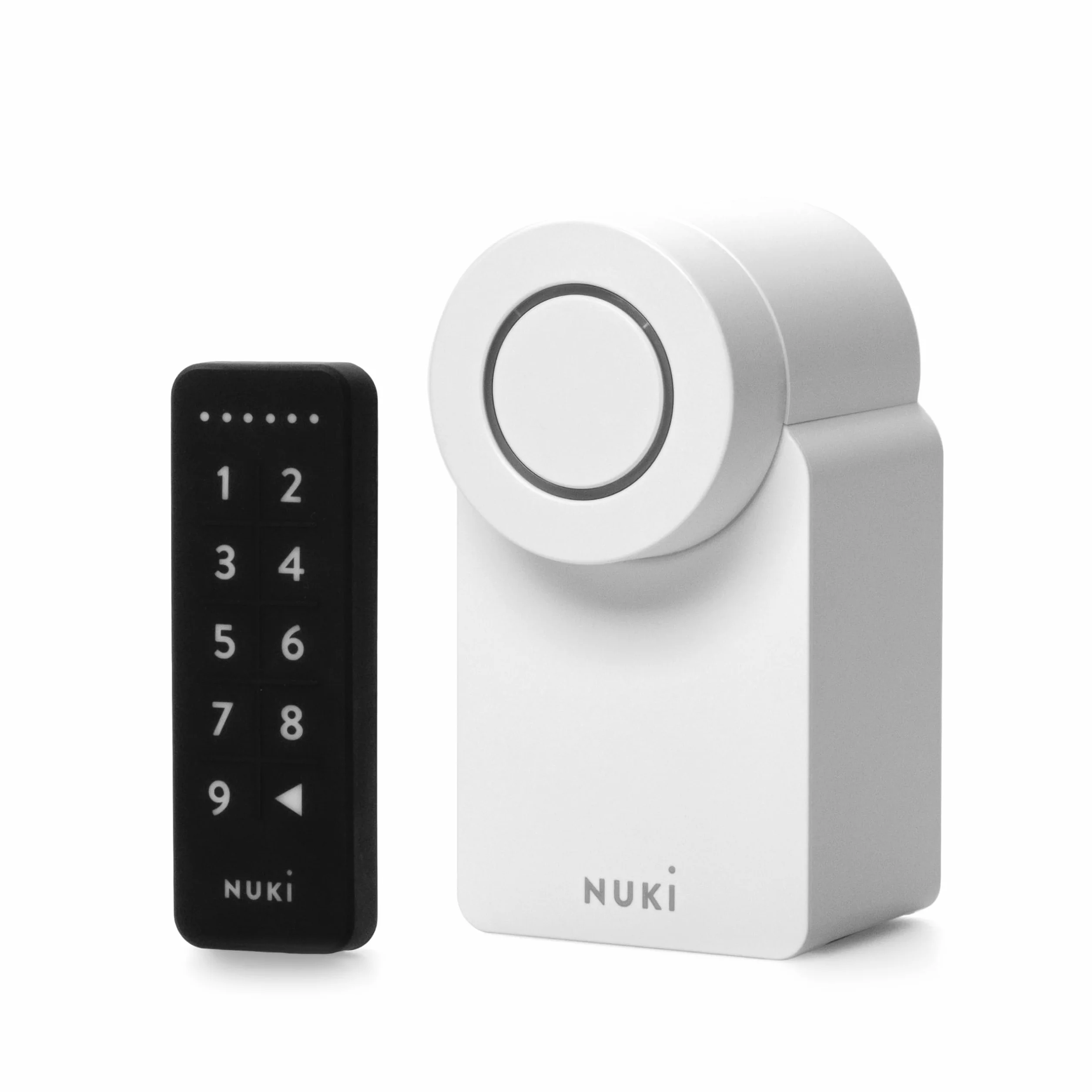 Nuki Smart Lock Go (2025) con Bluetooth & Matter, cerradura inteligente que convierte tu smartphone en llave, fácil instalación sin cambiar cilindro – Smart Lock con Keypad