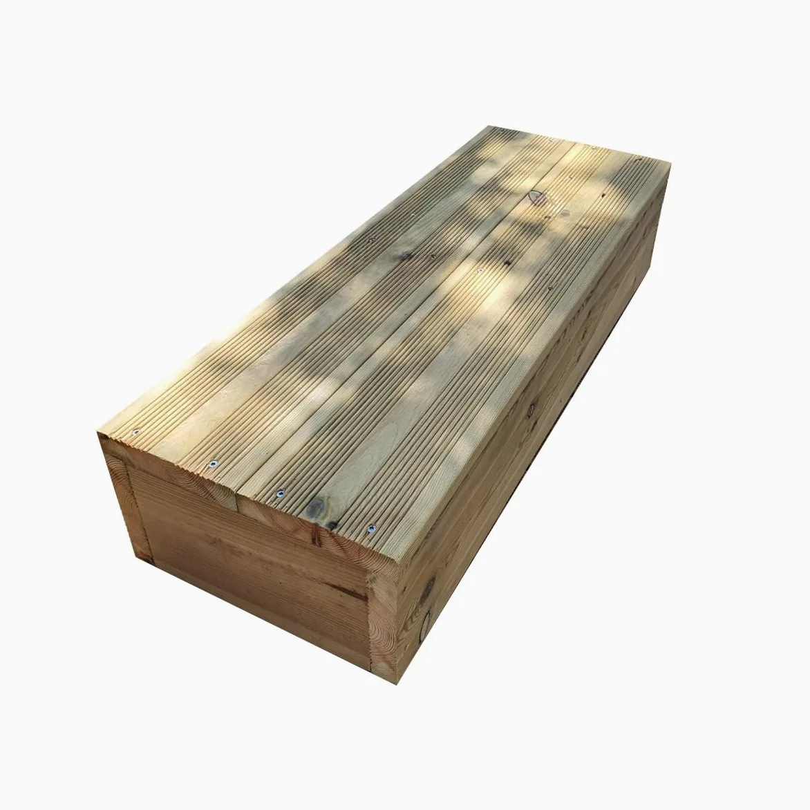 Los peldaños modulares Vinuovo permiten crear fácilmente un peldaño o una escalera exterior. - 2planchas - de 60 cm ancho - de altura 17 cm