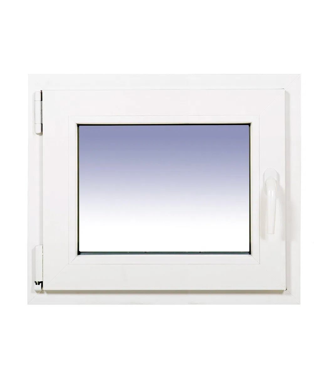 Ventanastock PVC 600x500 Practicable Oscilobatiente Izquierda con 1 hoja y vidrio Carglass (Climalit Mate)