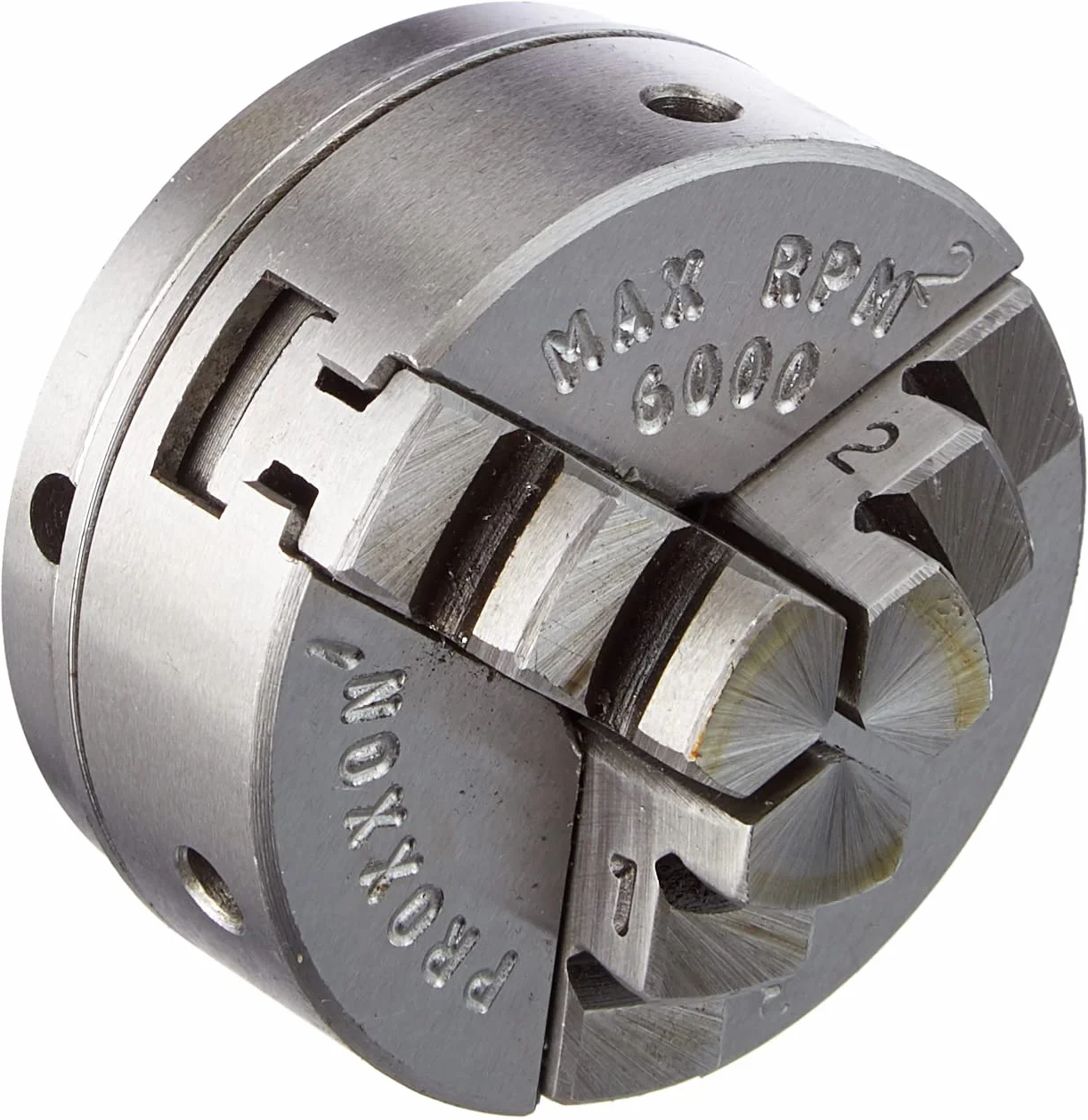 PROXXON 27026 - Plato de 3 mordazas para el torno DB 250, utilizable para una sujeción concéntrica, metal