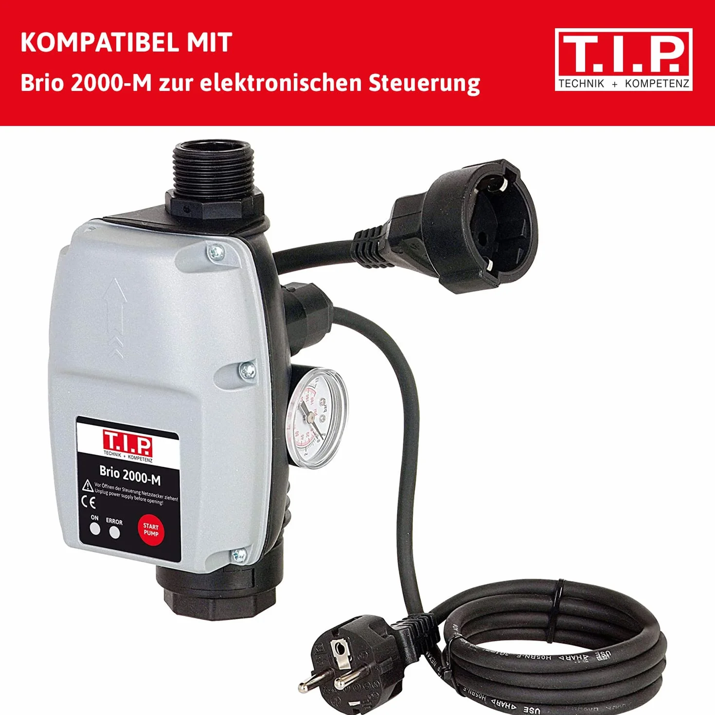 TIP - Jet Clean 1300 Kit con 4 M Jardín Bomba