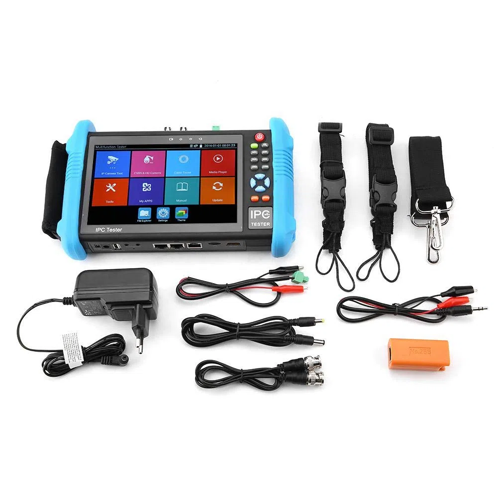 IPC-9800 Plus Serie 7 IP CCTV Tester4K H.265 TVI CVI AHD analógico AC 100-240V (IPC-9800-Plus)