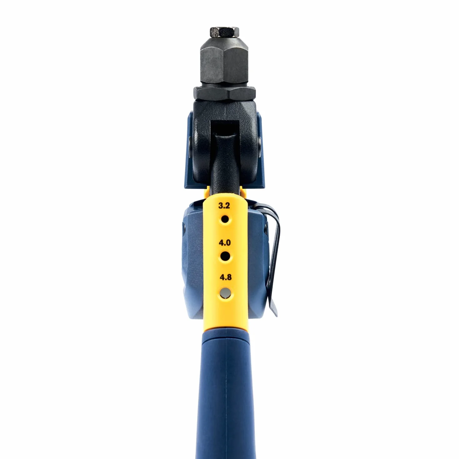Rapid Tenaza Remachadora Manual RP100, Remachadora Manual Resistente y sin esfuerzo con boquilla múltiple para Remaches de Aluminio, Acero Inoxidable y Cobre de 3.2 - 4.8 mm (5001487)