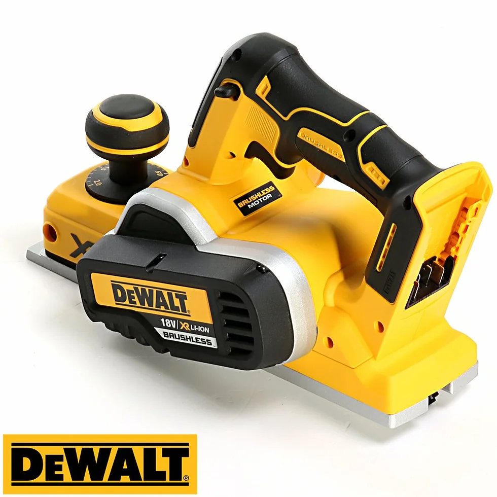 DEWALT DCP580 N-XJ Cepillo XR 18V sin escobillas Madera Cambio Rápido de Hoja Profundidad Corte 2,0mm Maletín TSTAK