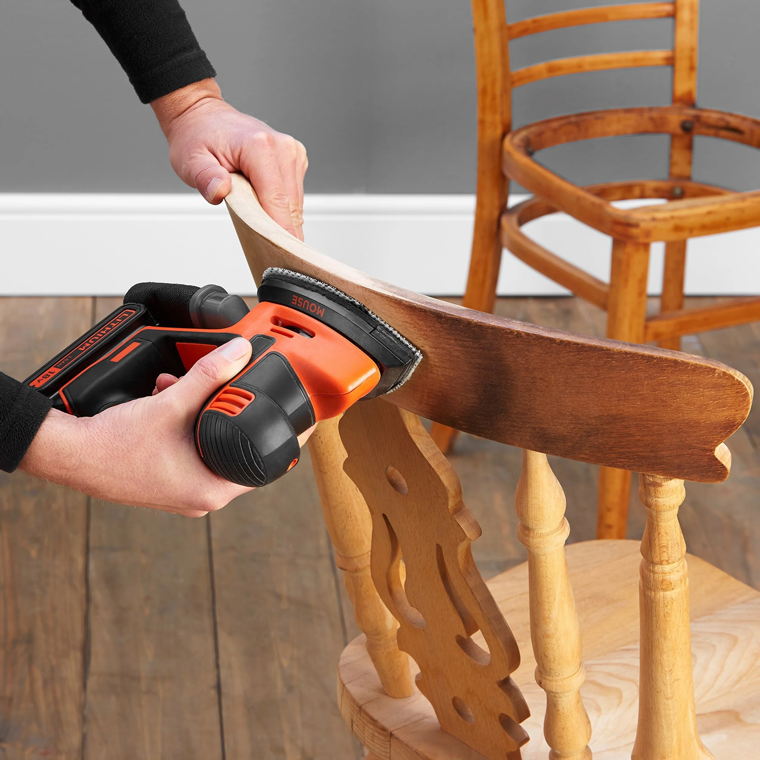 BLACK+DECKER BDCDS18N Lijadora Mouse de detalles 18V sin batería Cargador