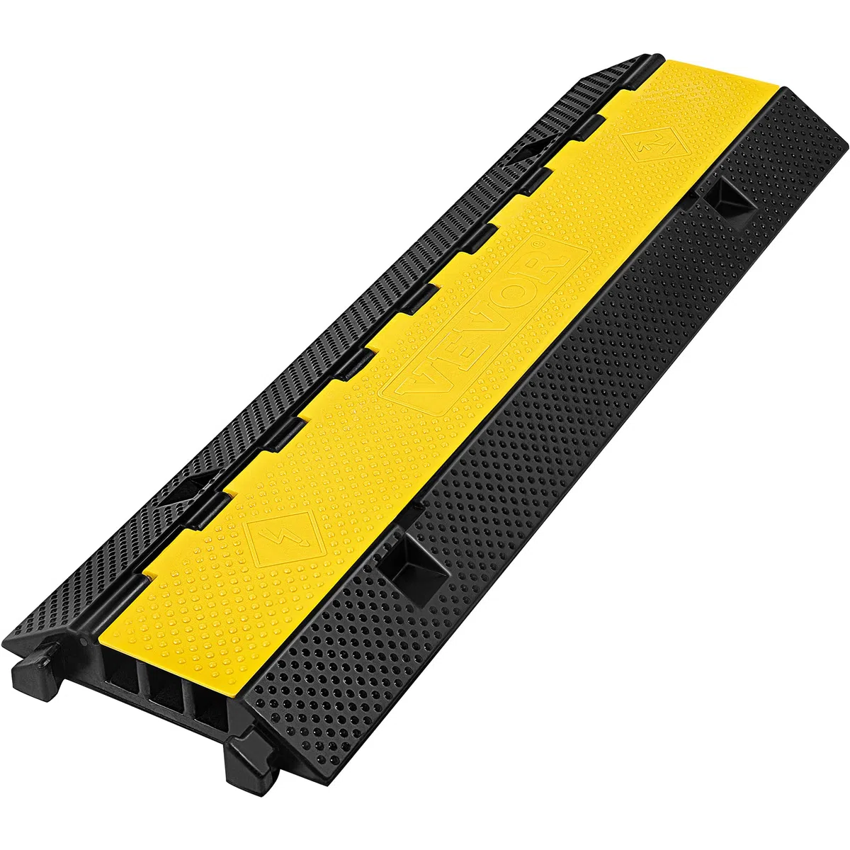 Happybuy 10T Cubierta Protectora de Cable de Suelo para Cable de 3 Canales 1020 * 290 * 56MM (10T)