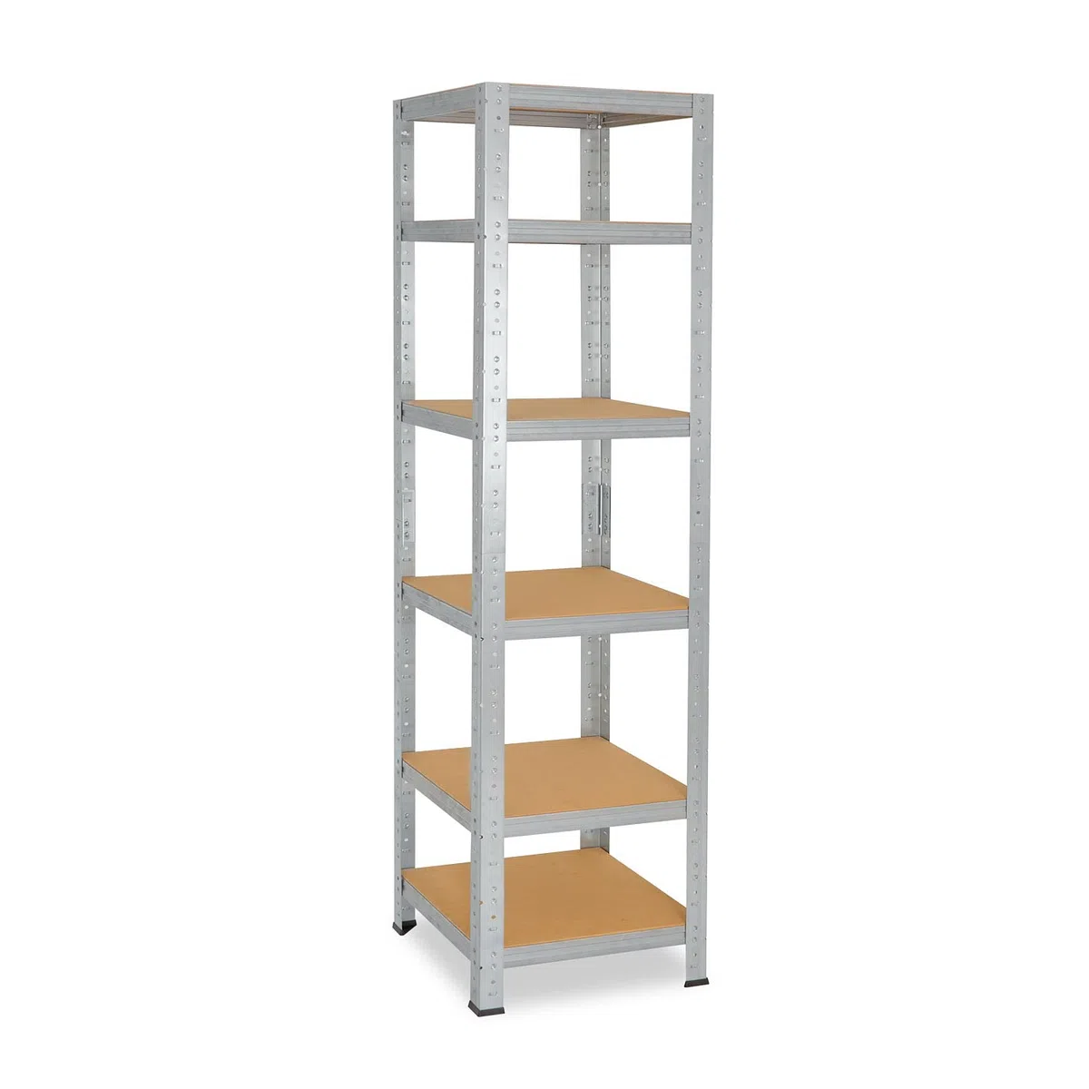 shelfplaza Home 200x50x50 cm Estantería Pesada en galvanizada con 6 baldas y 145 kg de Capacidad de Carga por balda