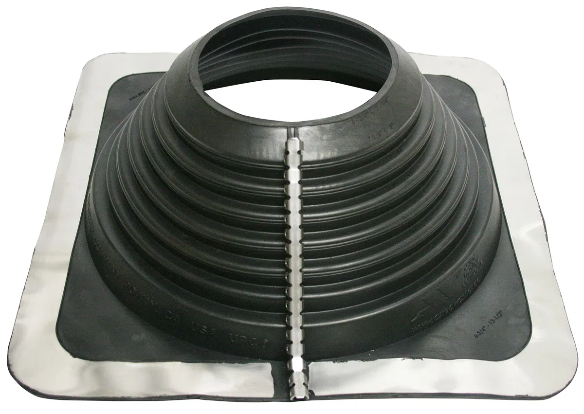 MASTER FLASH Penetración en el techo para protección contra la entrada de agua, manguito de tubo, paso del techo, paso de tubería, brida de sellado para techos de chapa Epdm No. 8 171-304 mm