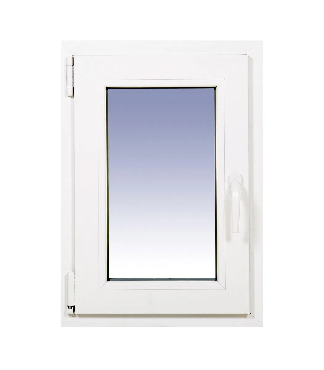 Ventanastock PVC 500x700 Practicable Oscilobatiente Izquierda 1 hoja con vidrio Carglass (Climalit Mate)
