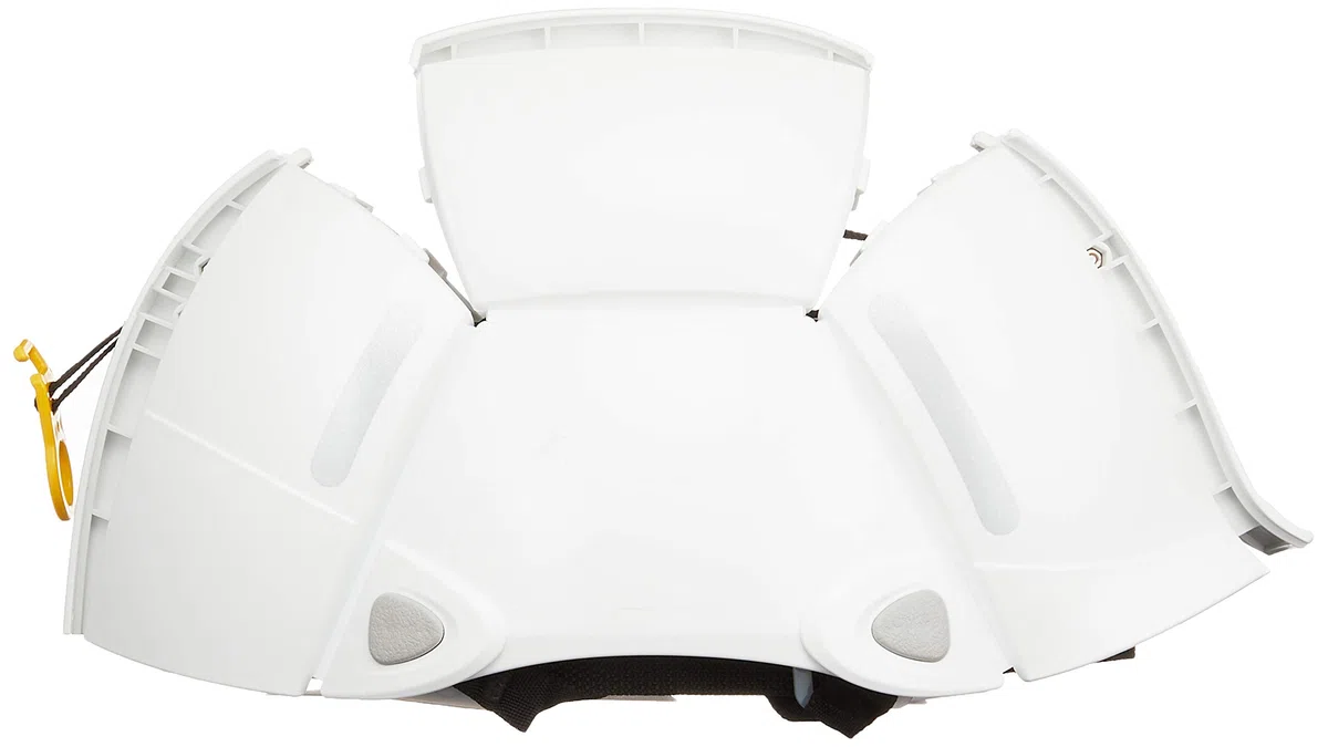 TOYO para la prevenci?n de desastres floraci?n casco plegable blanco NO.100 (jap?n importaci?n)