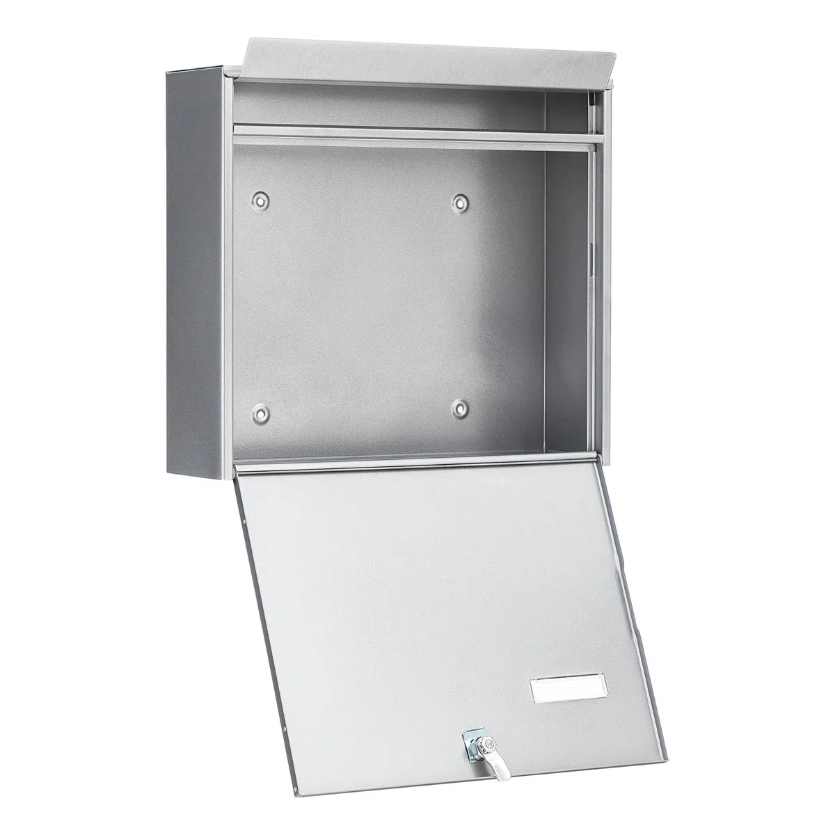 BURG-WÄCHTER Mail 5877 Si Buzón de acero galvanizado, Plateado