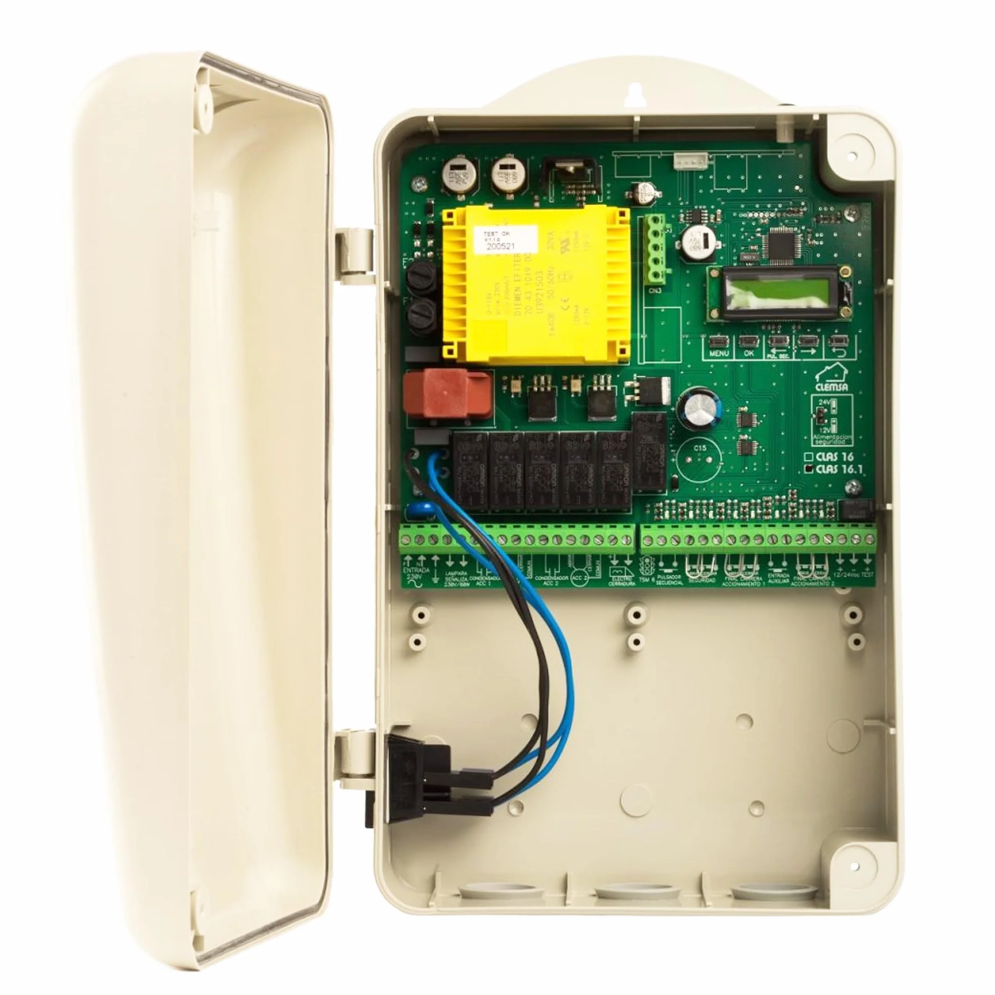CLEMSA CLAS 16 cuadro de control para puertas abatibles 230V