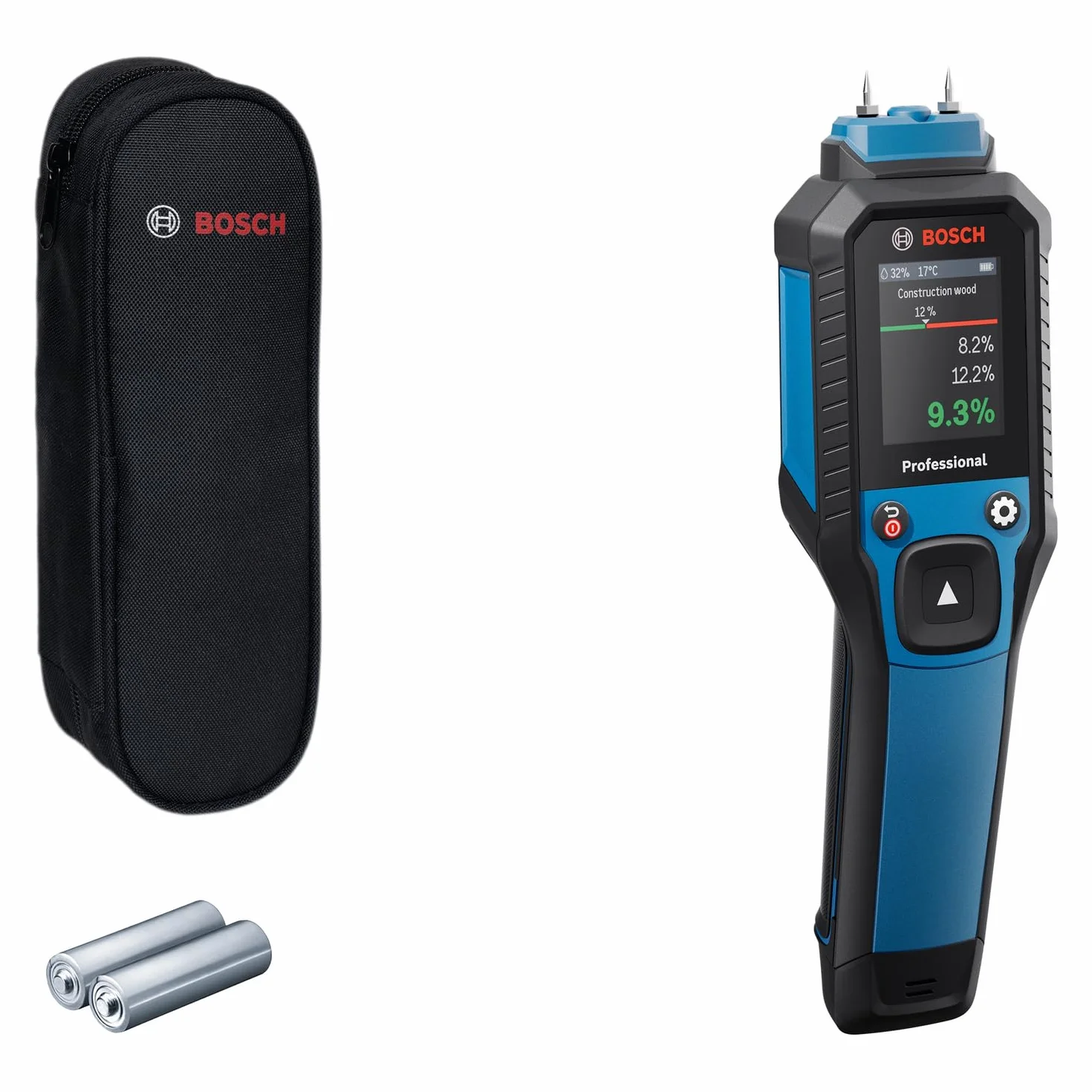 Bosch Professional GMP 2-15 Medidor de Humedad IP65 Termohigrómetro