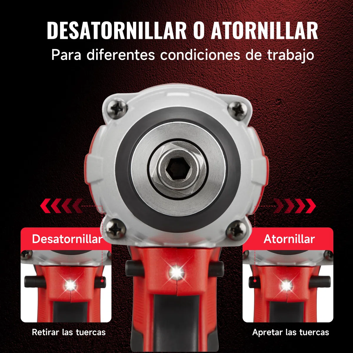 TEENO Juego de Herramientas Eléctricas 3 Piezas (Llave de Impacto Sin Escobillas + Taladro Percutor a Bateria + Amoladora Angular Sin Escobillas), 2 Baterías 20V, Ideal para Reparaciones