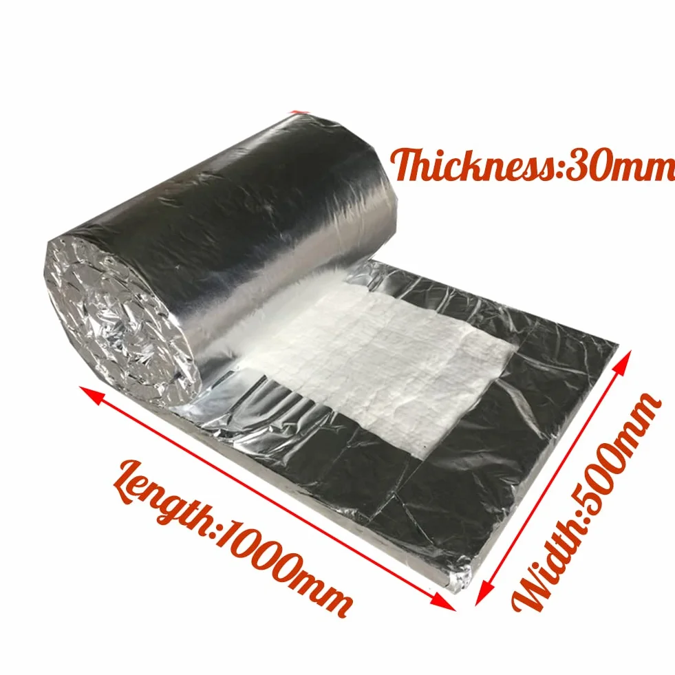 Silicato de Fibra de cerámica de Aislamiento de Alta Temperatura incombustible Mat Pad,30MM