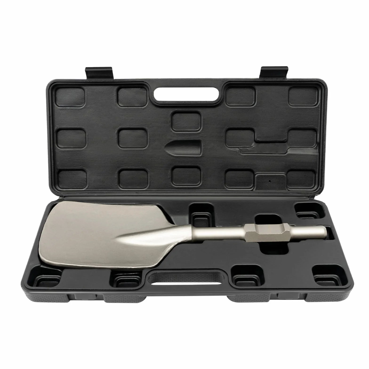 Cincel para asfalto, 440 mm, para martillo de demolición, pala, cincel ancho, pala de arcilla para martillo de demolición de 65/95