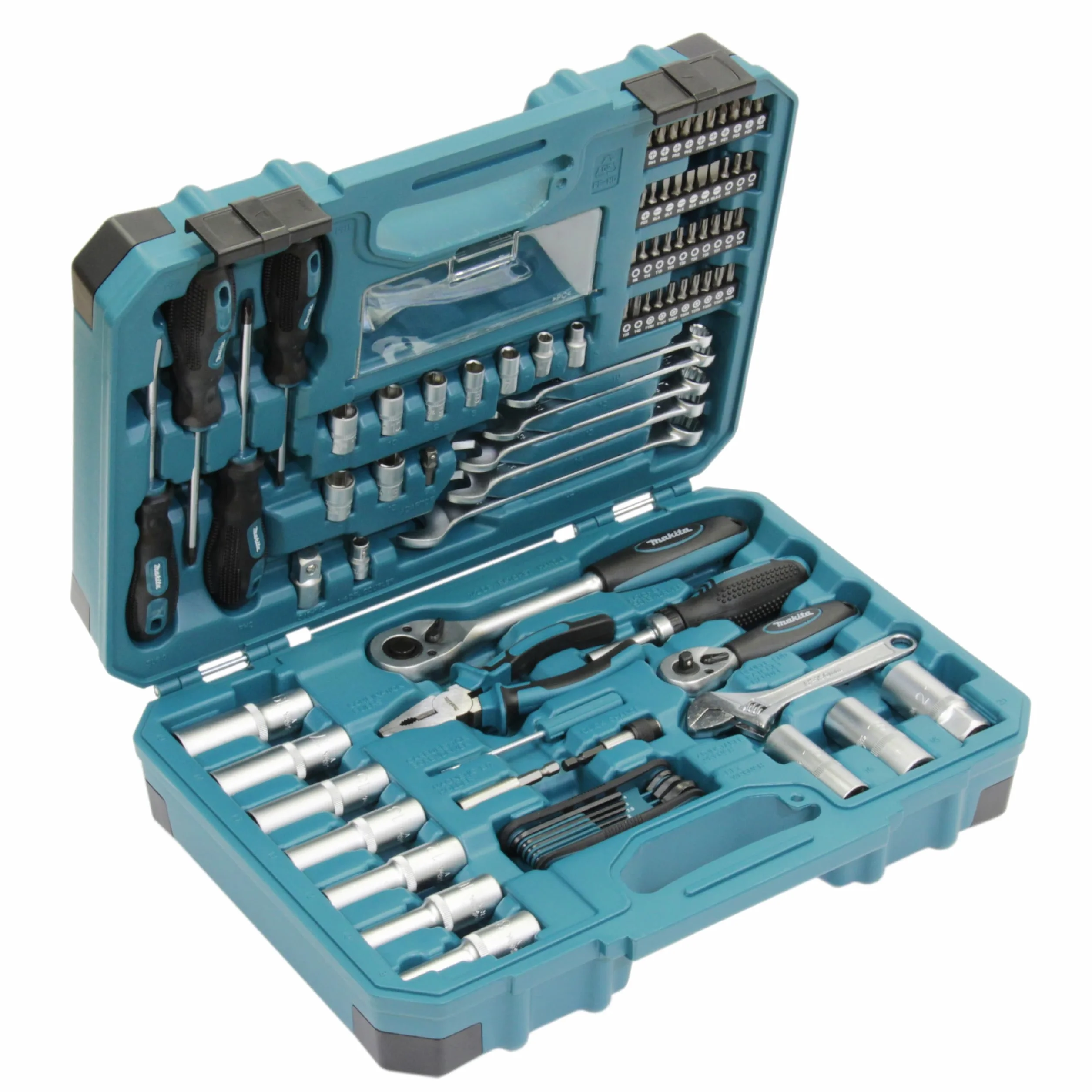 Makita E-08458 Juego de mecánica de 87 Piezas