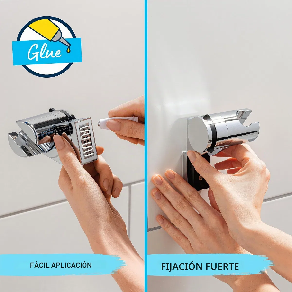 GROHE Precision Start Conjunto de barra de ducha con termostato, 3 tipos de chorro, barra de ducha de 900 mm, incluye herramientas de instalación, cromo 34854001