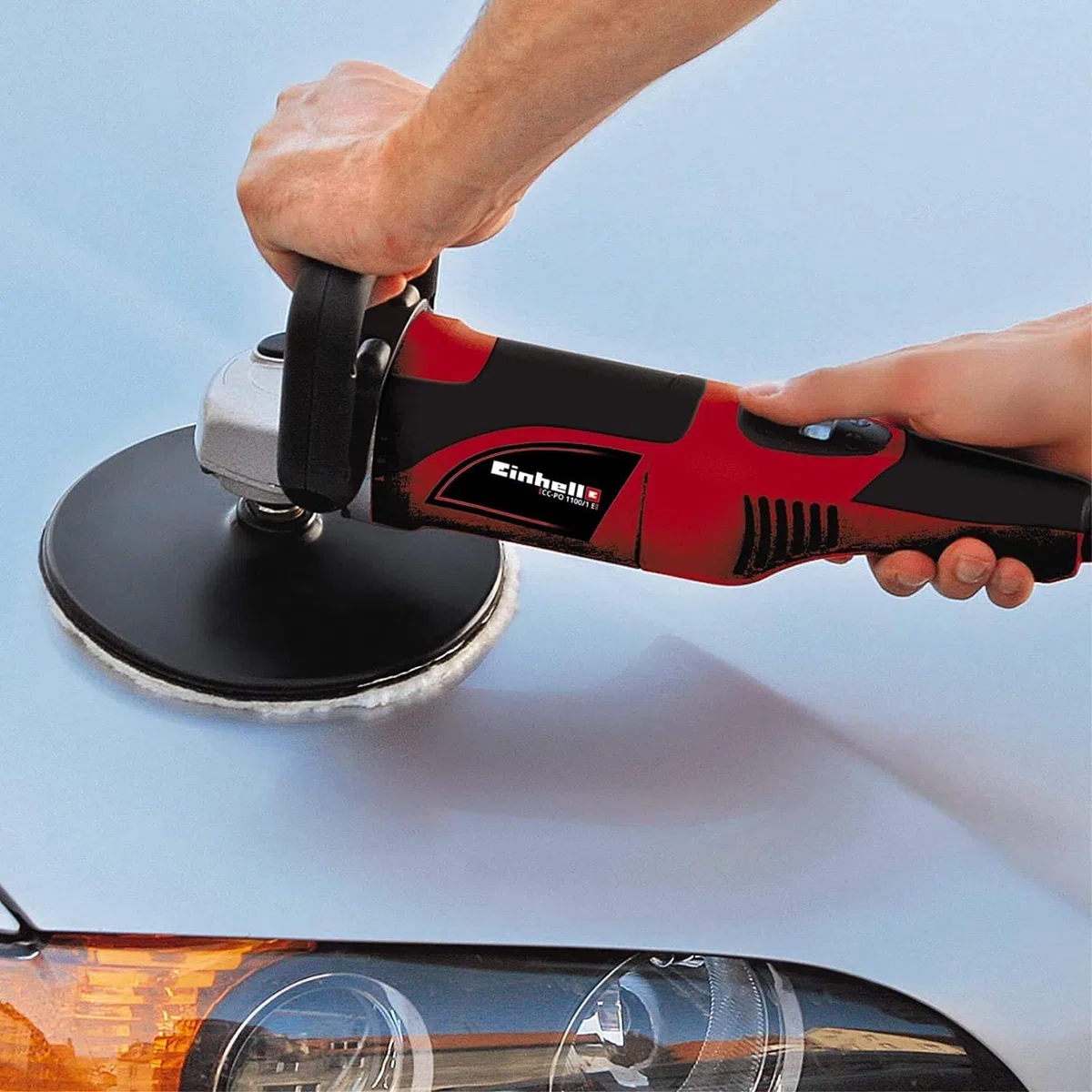 Einhell Pulidora Cc-Po 1100/1 E 1100-W con Acc. Con Mal, Multicolor, 449 x 128 x 336 mm