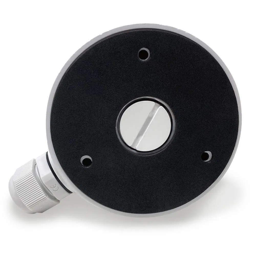 DS-1280ZJ-XS Caja trasera de conexiones de aluminio para cámaras tipo bala Hikvision DS-2CD2042WD-I, serie 2CD20xx (paquete de 4)