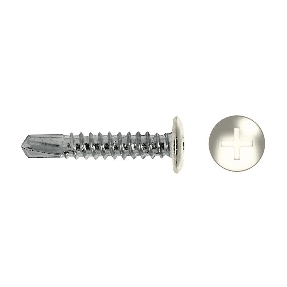 Celo 9W3595Fst - Tornillo Punta Broca Fst Cabeza Baja Impronta Ph Diámetro 3,5X9,5 Lacado Color Blanco, 1000 Unidades