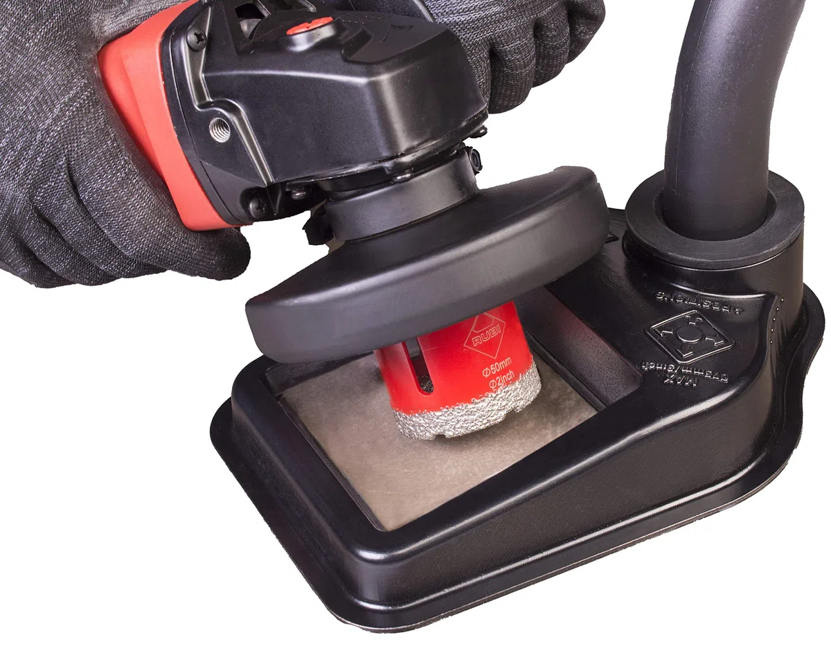 Rubi Zero Dust | Aspirador de polvo con ayuda de perforación para coronas de perforación