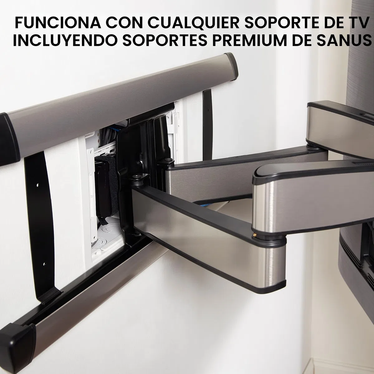 Legrand - ONQ - Gestión de Cables, Caja de Medios Estructurados, Recinto de Pared, Almacenamiento Empotrado, Doble Propósito, 9 Pulgadas, Blanco (ENP0900-NA)