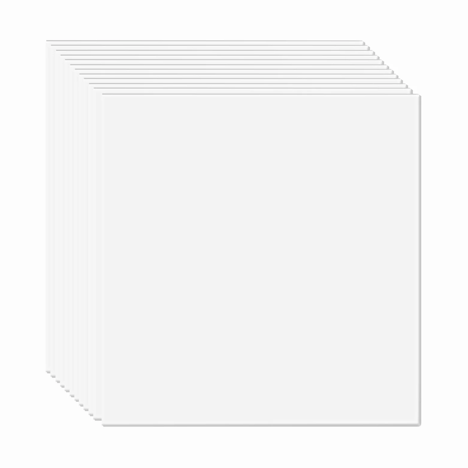 VEVOR Paneles de Techo de Poliestireno 12 Piezas Paneles de Techo de Plástico para Pegar 603x603 mm Instalación Fácil Revestimiento de Techo de Sótano para Decoración del Hogar, Oficina, Blanco