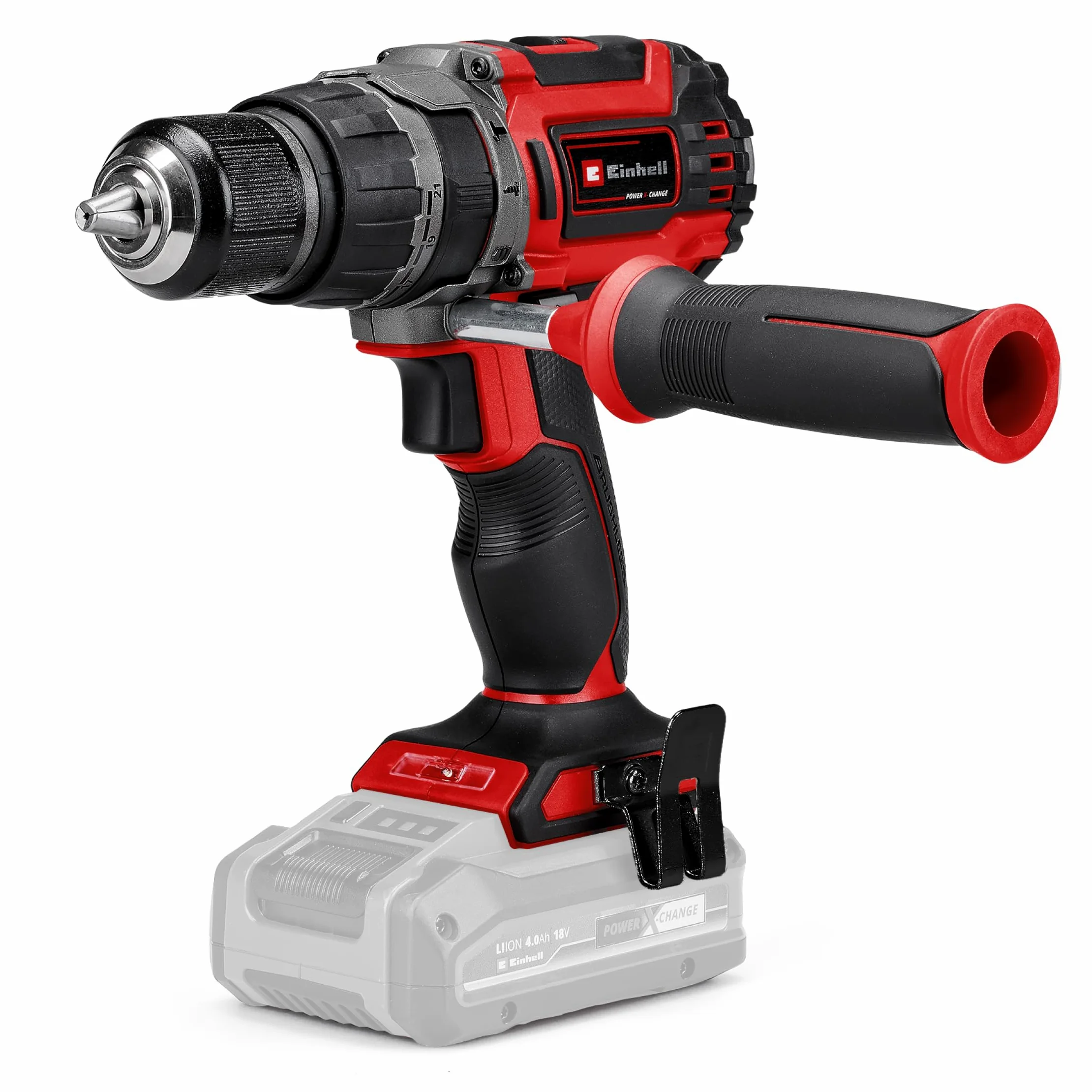 Einhell Profesional Taladro percutor con batería TP-CD 18/60 Li-i BL-Solo Power X-Change (18V, motor sin escobillas, 60 Nm, nº de impactos 32.000 rpm, sin batería)