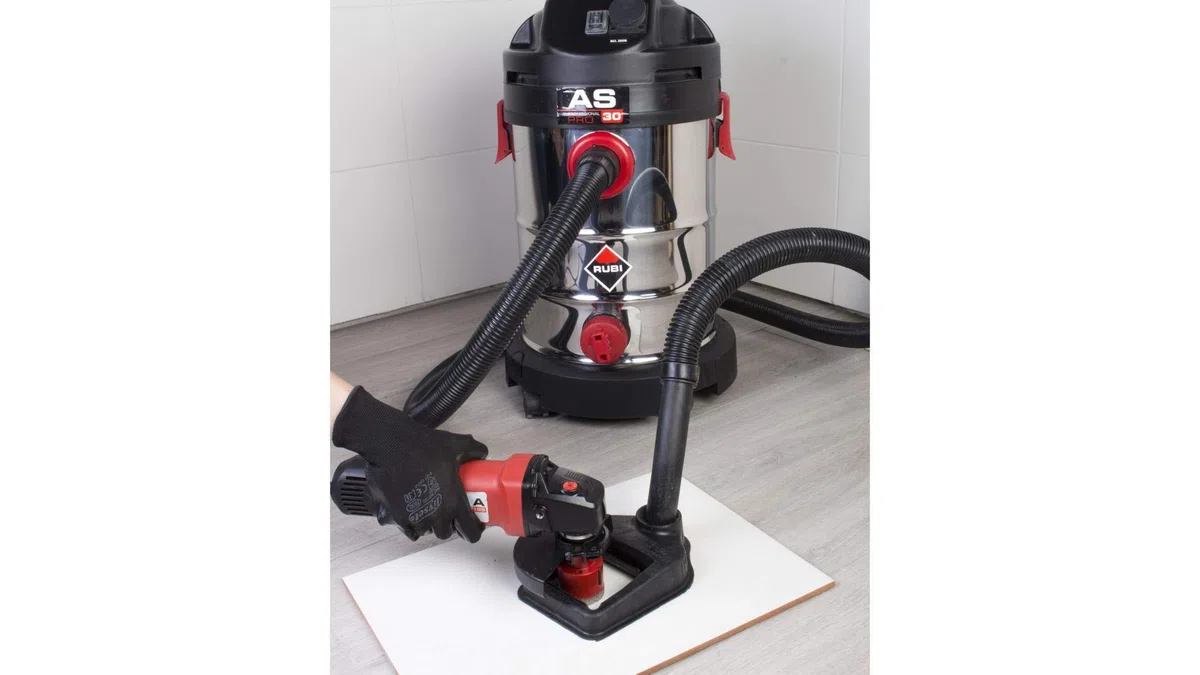 Rubi Zero Dust | Aspirador de polvo con ayuda de perforación para coronas de perforación