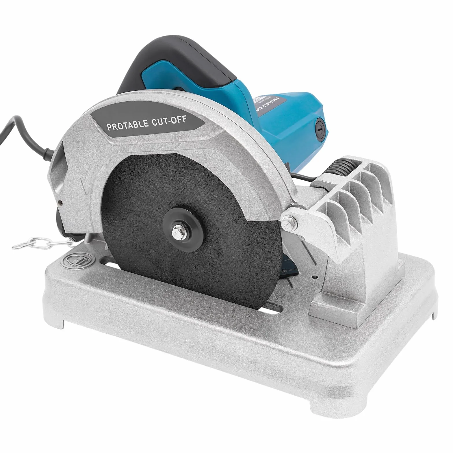 Sierra de Corte de Metal Ángulo de Corte 0-45° 1200W 5200rpm Grosor de Corte 0-50mm para Cortar Madera, Acero, Paredes, Suelos, Superficies Metálicas