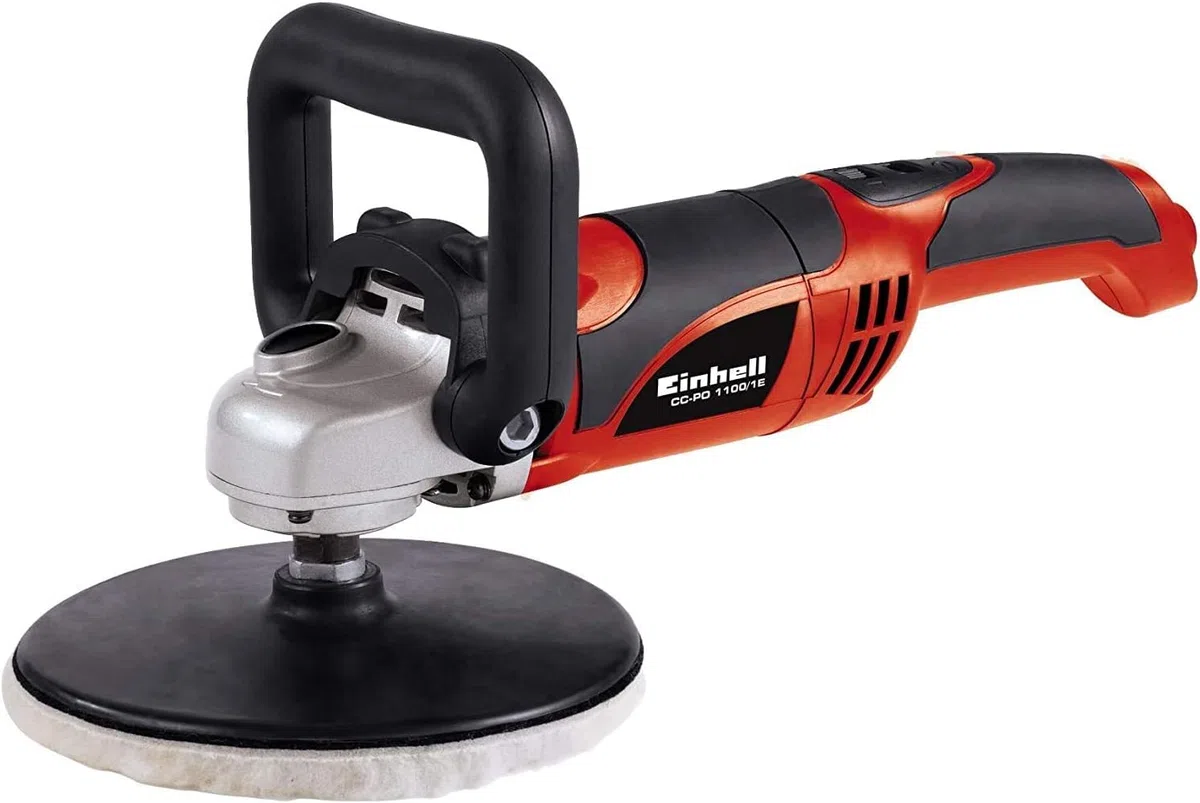 Einhell Pulidora Cc-Po 1100/1 E 1100-W con Acc. Con Mal, Multicolor, 449 x 128 x 336 mm