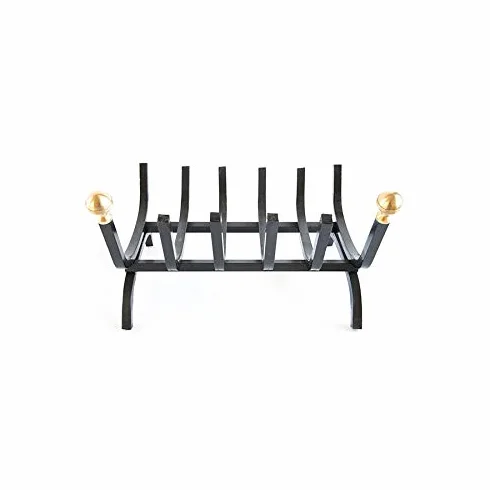 Brasero pesada CM 40 de hierro forjado para chimenea