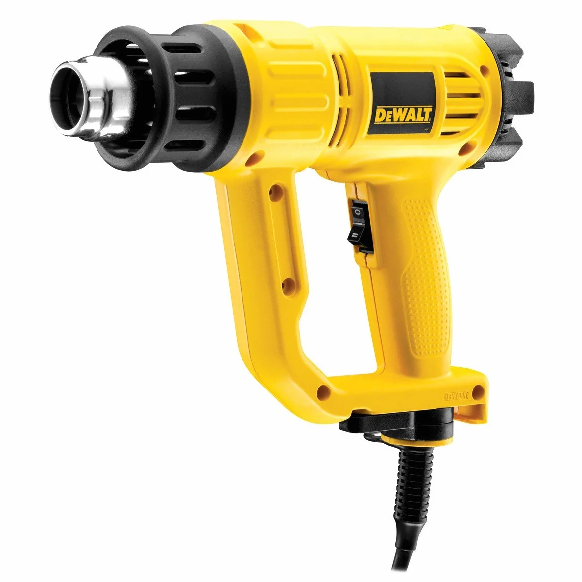 DEWALT D26411-QS - Pistola de Aire Caliente 1800W, Temperatura Ajustable 50º- 600ºC, Herramienta Eléctrica para Decapado de Pintura, Bricolaje y Reparaciones Profesionales