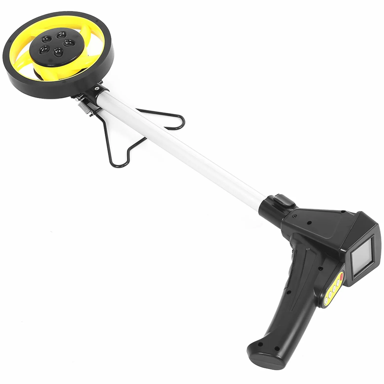 Rueda Medidora de Distancia Digital conPlegable, Pantalla Grande, Rueda Antideslizante, Adecuada para Carreteras, Aceras o Terrenos
