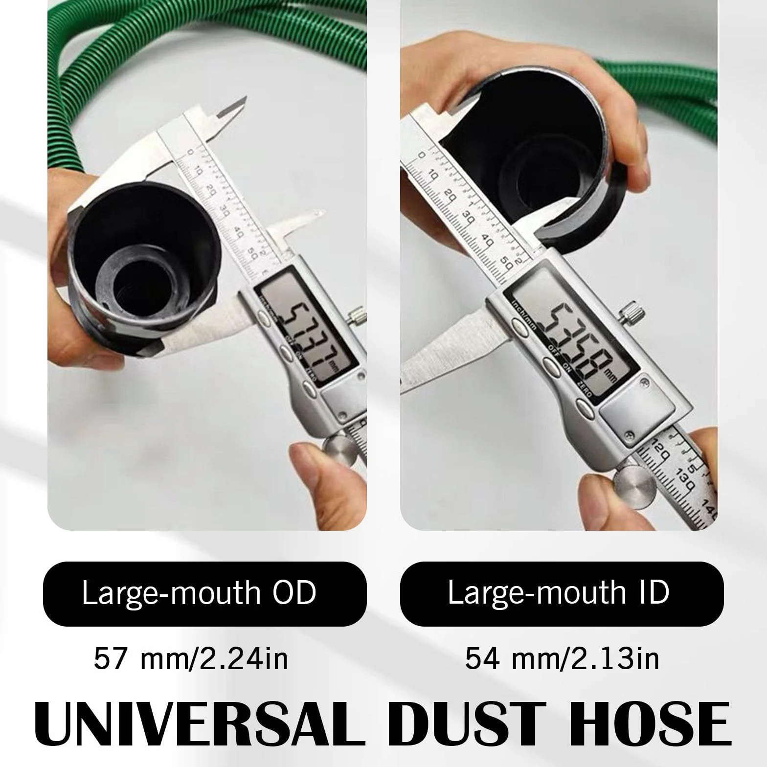 Manguera de extracción de polvo, 5 m, D27, diámetro de 32 mm, compatible con F-e-s-t-o-o-l CT 26/36/48, CT 15/25, CT MINI y CT MIDI a partir de 2019, manguera para colector de polvo, color