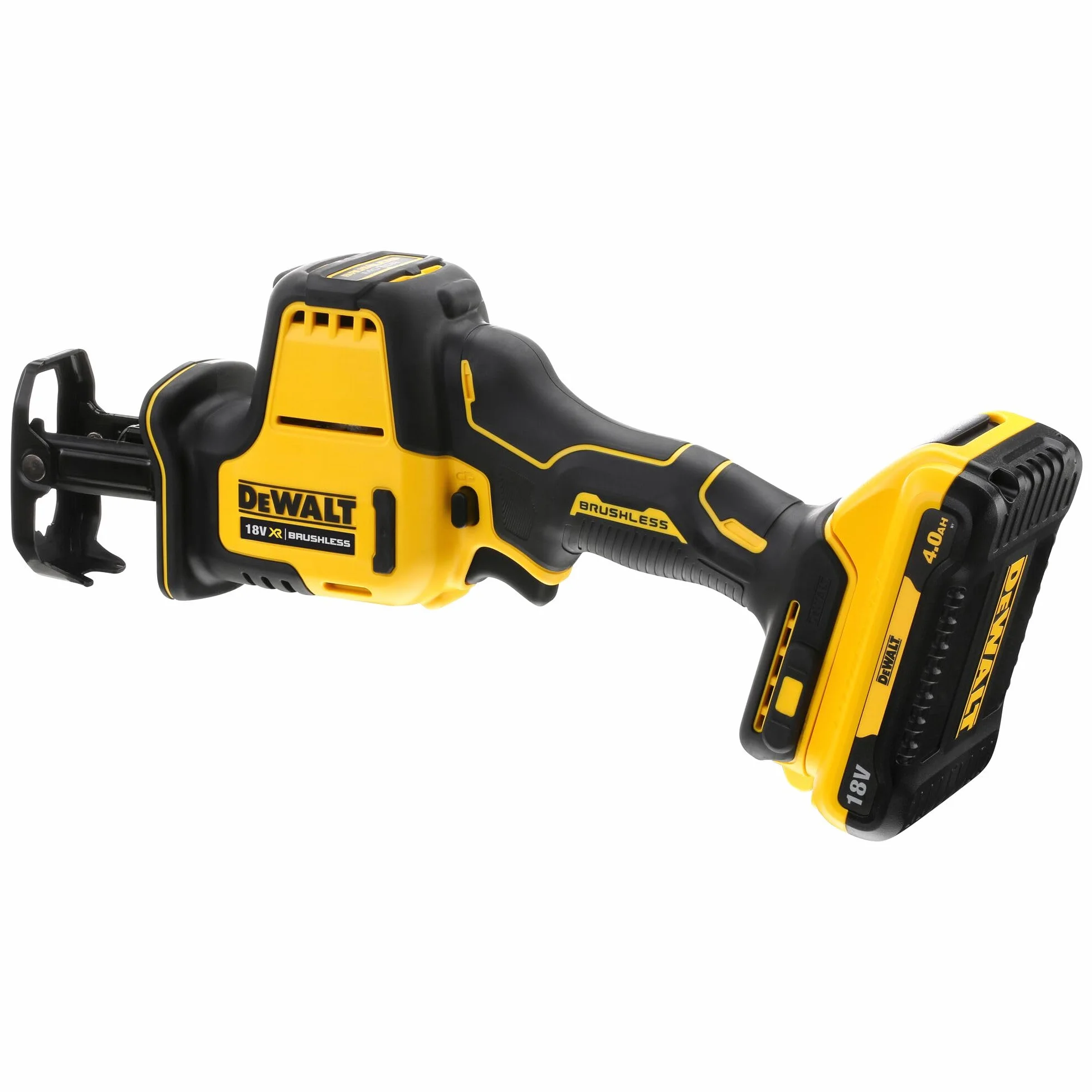 DEWALT DCS369NT-XJ - Mini-Sierra Sable XR 18V, Motor sin escobillas, En caja TSTAK, Sin Batería ni Cargador