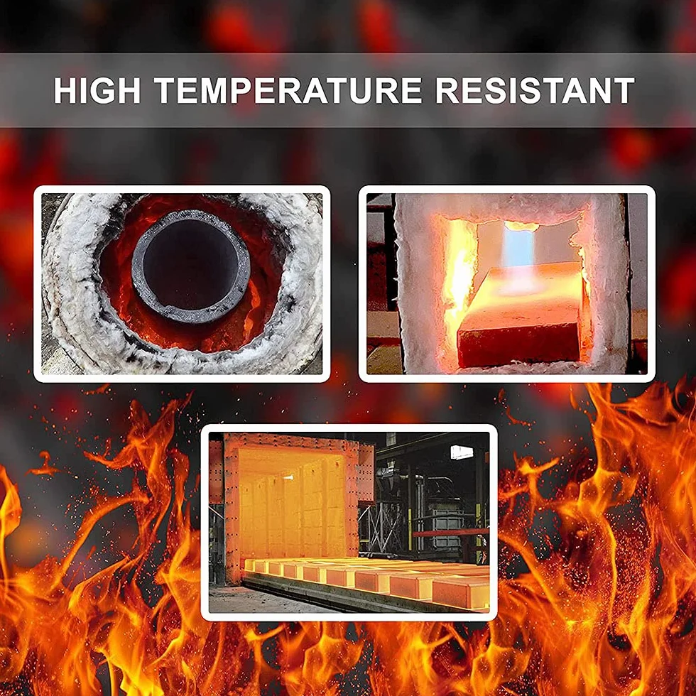 Silicato de Fibra de cerámica de Aislamiento de Alta Temperatura incombustible Mat Pad,30MM