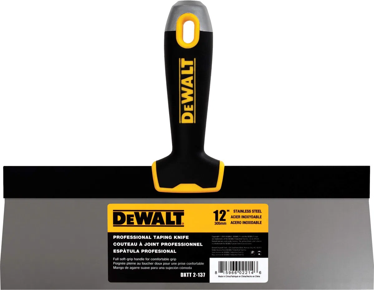 DEWALT DTXX-2-137 - Cuchillo de cinta de acero inoxidable de 12 pulgadas