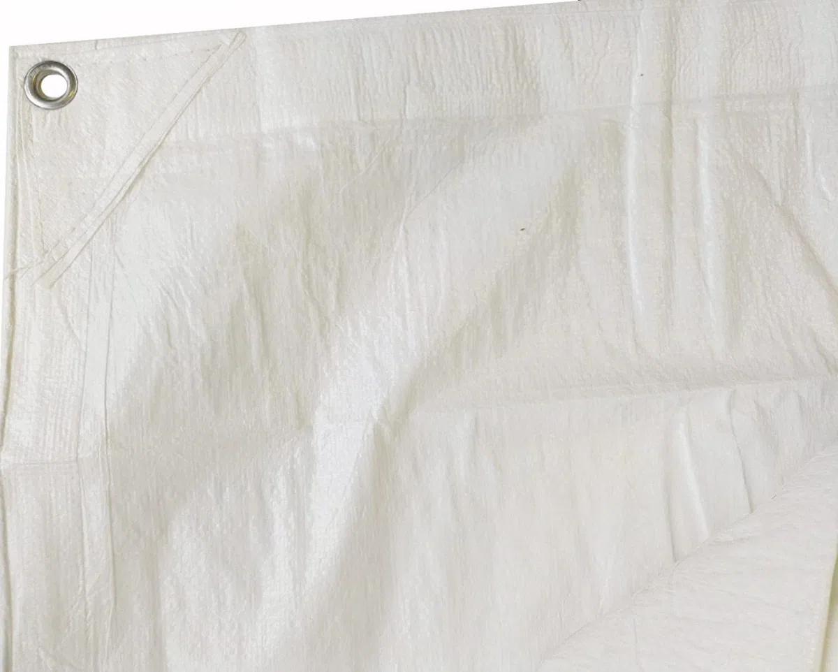 Kotap 4.57 x 6.1 blanco ignífugo lona, tema: fr-1520
